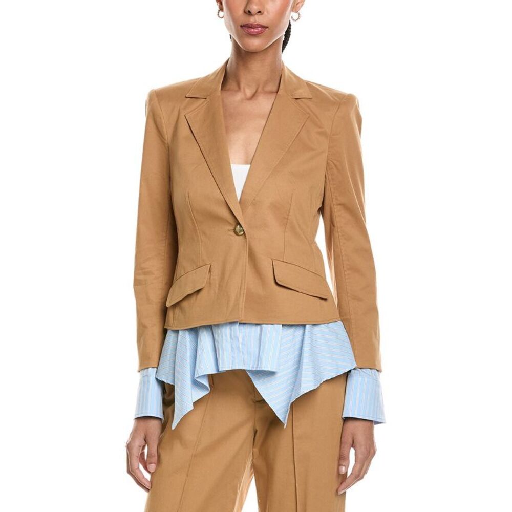 Cinq À Sept Womens  Shilo Jacket, Brown